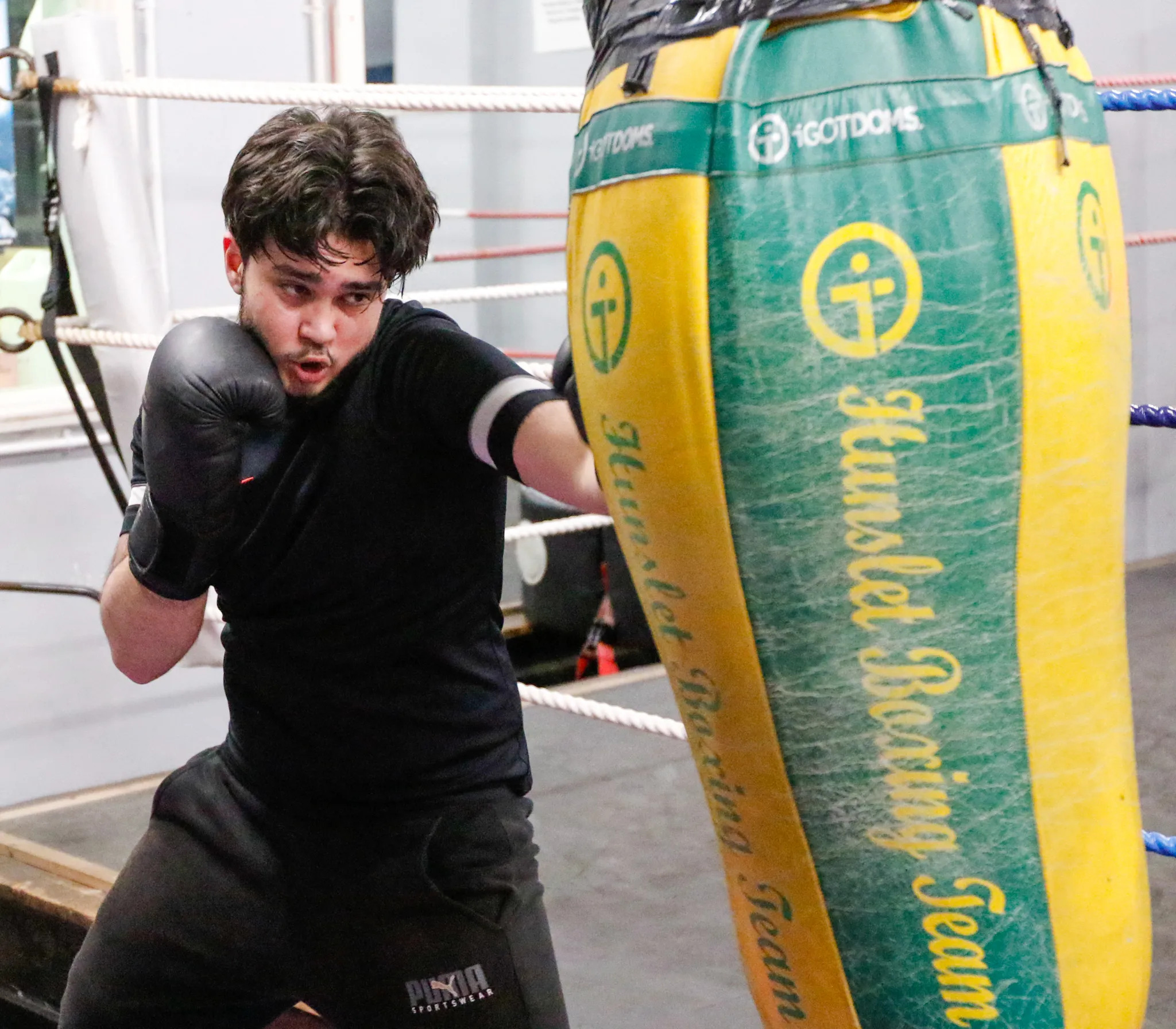 Boxing at The Hunslet Club