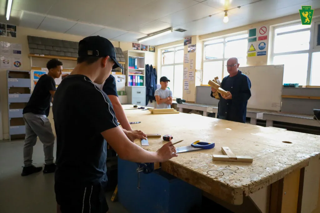 Young people at The Hunslet Club